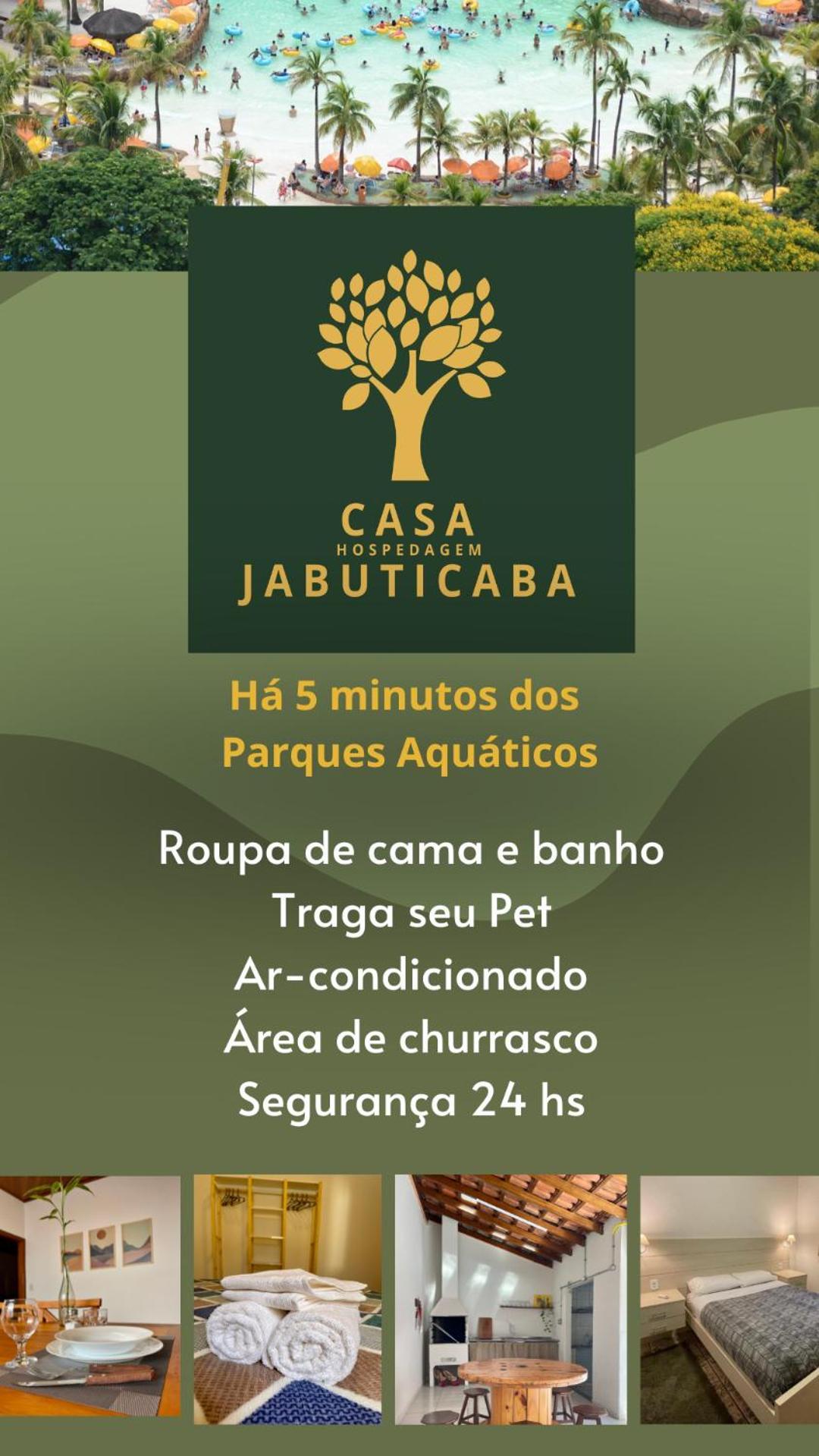 Casa Jabuticaba A 5 Min Dos Thermas E Hot Beach Olímpia Zewnętrze zdjęcie
